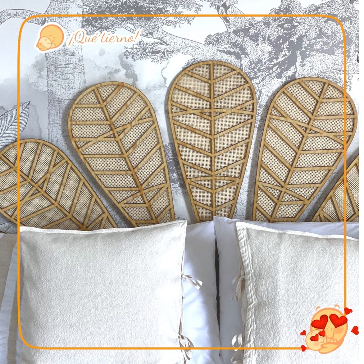 CABECERO CAMA FLOR DECO HOGAR QUETIERNO LAS PALMAS CANARIAS DECORACIÓN