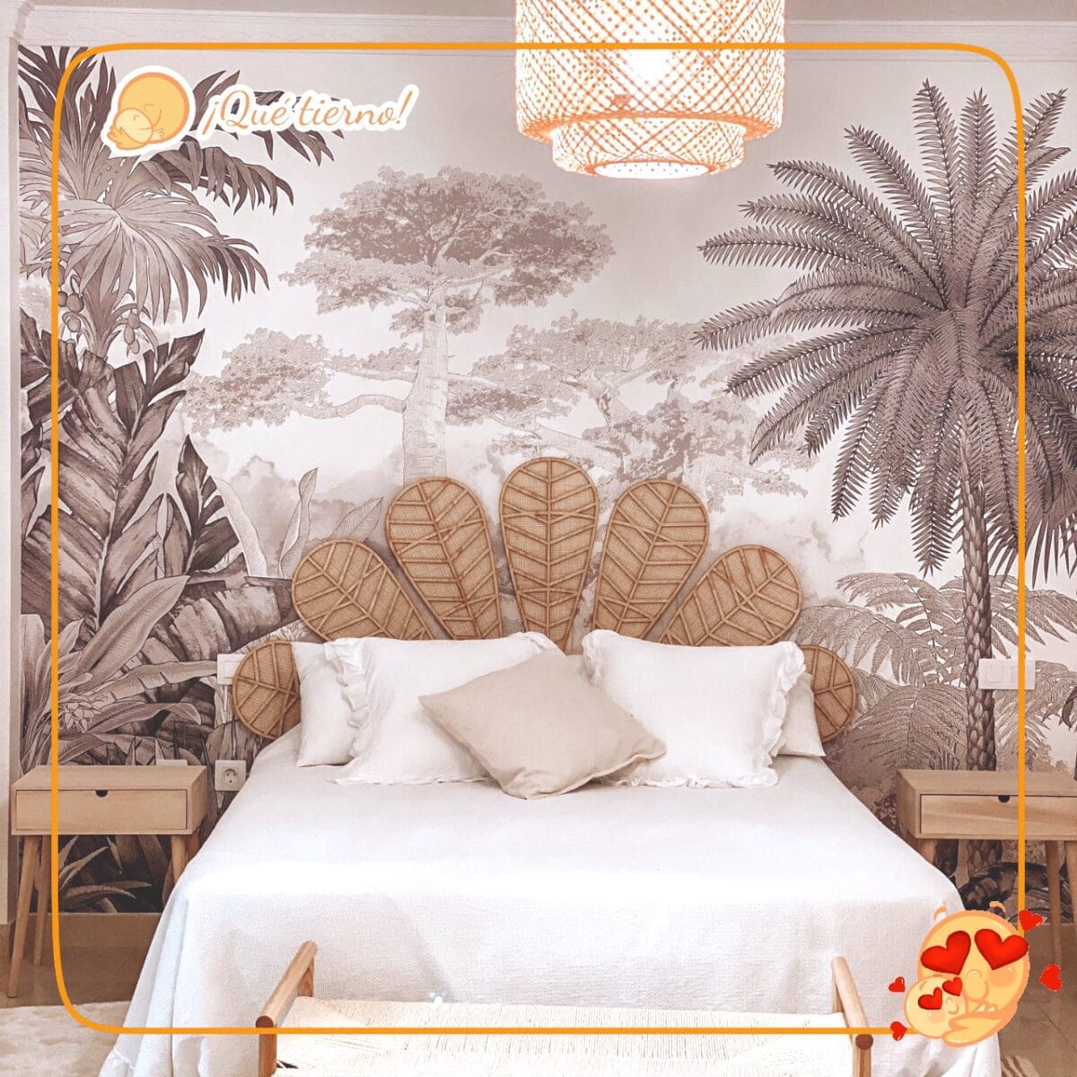 CABECERO CAMA FLOR DECO HOGAR QUETIERNO LAS PALMAS CANARIAS DECORACIÓN