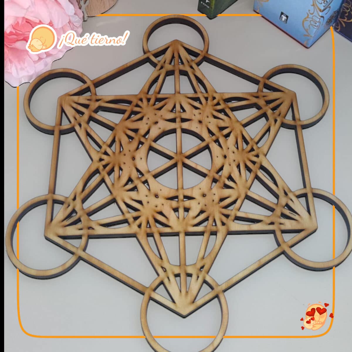 PIEZA ESPRITUAL - CRAKRAS - CRUZ ANKH - CUBO DE METATRON - FLOR DE LA VIDA ARBOL DE LA VIDA - QUETIERNO LAS PALMAS CANARIAS