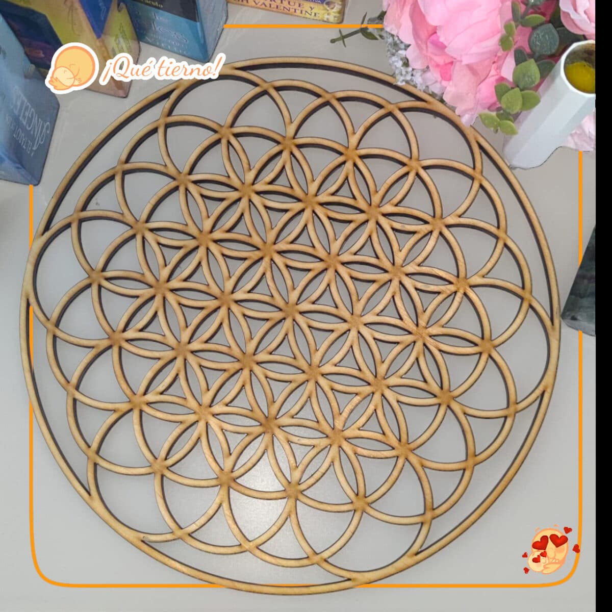 PIEZA ESPRITUAL - CRAKRAS - CRUZ ANKH - CUBO DE METATRON - FLOR DE LA VIDA ARBOL DE LA VIDA - QUETIERNO LAS PALMAS CANARIAS