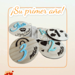 ANUAARIO DE COLORES TABLITAS DE MADERA CUMPLEMES QUE TIERNO HOLA MUNDO LAS PALMAS CANARIAS