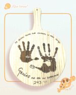 TABLA PARA PIZZA PERSONALIZADA PAPA - DIAL DEL PADRE QUE TIERNO CANARIAS LAS PALMAS MADERA