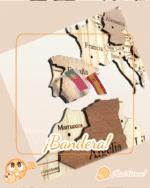 Mapa Mundi de madera - Imagen 3