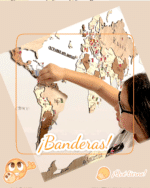 Mapa Mundi de madera - Imagen 4