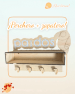 PERCHERO ZAPATERO ESTANTERIA PERSONALIZADO QUE TIERNO LAS PALMAS CANARIAS MADERA (2)