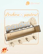 PERCHERO ZAPATERO ESTANTERIA PERSONALIZADO QUE TIERNO LAS PALMAS CANARIAS MADERA (2)