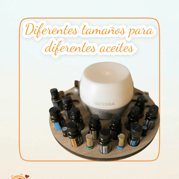 EXPOSITOR ACEITES ESENCIALES Y DIFUSOR QUE TIERNO LAS PALMAS CANARIAS