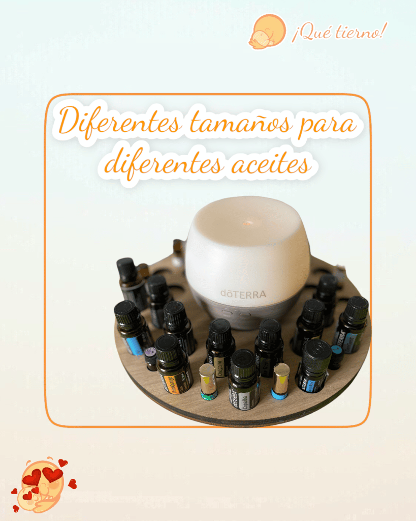 Expositor Para Aceites Esenciales Y Difusor ¡qué Tierno 6746