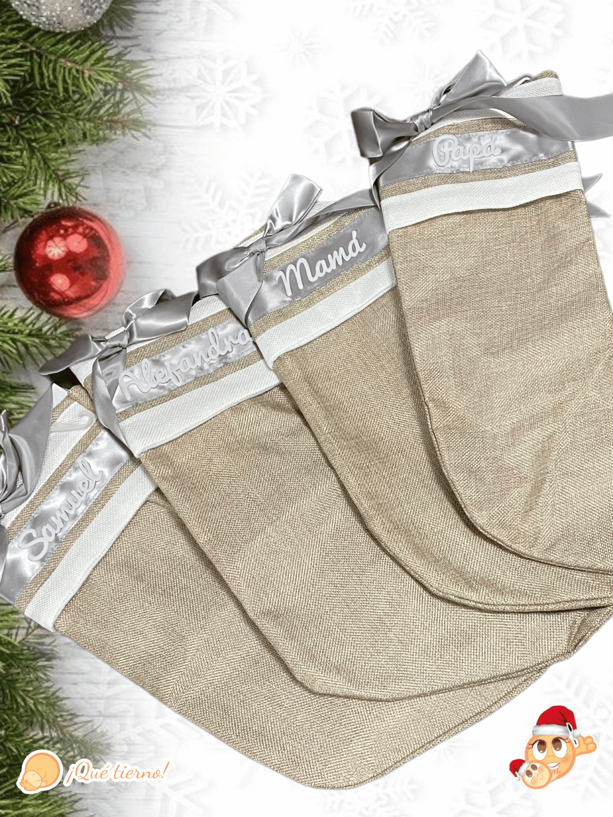 CALCETINES BOTAS NAVIDAD QUETIERNO LAS PALMAS CANARIAS PERSONALIZADO (3)