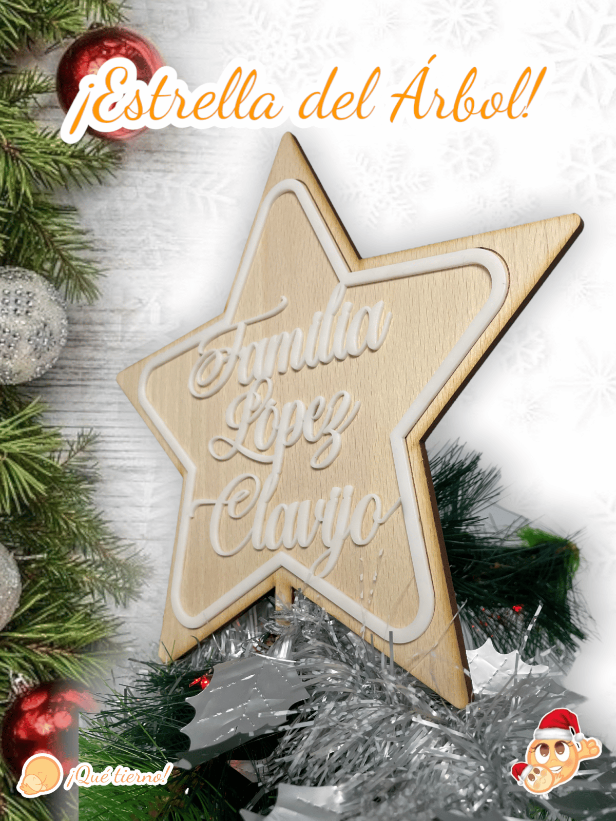 Estrella para el Árbol de Navidad - Imagen 7