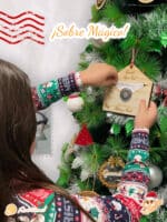 SOBRE MÁGICO PAPA NOEL REYES MAGOS QUE TIERNO CANARIAS PERSONALIZADO MADERA SANTA CLAUS