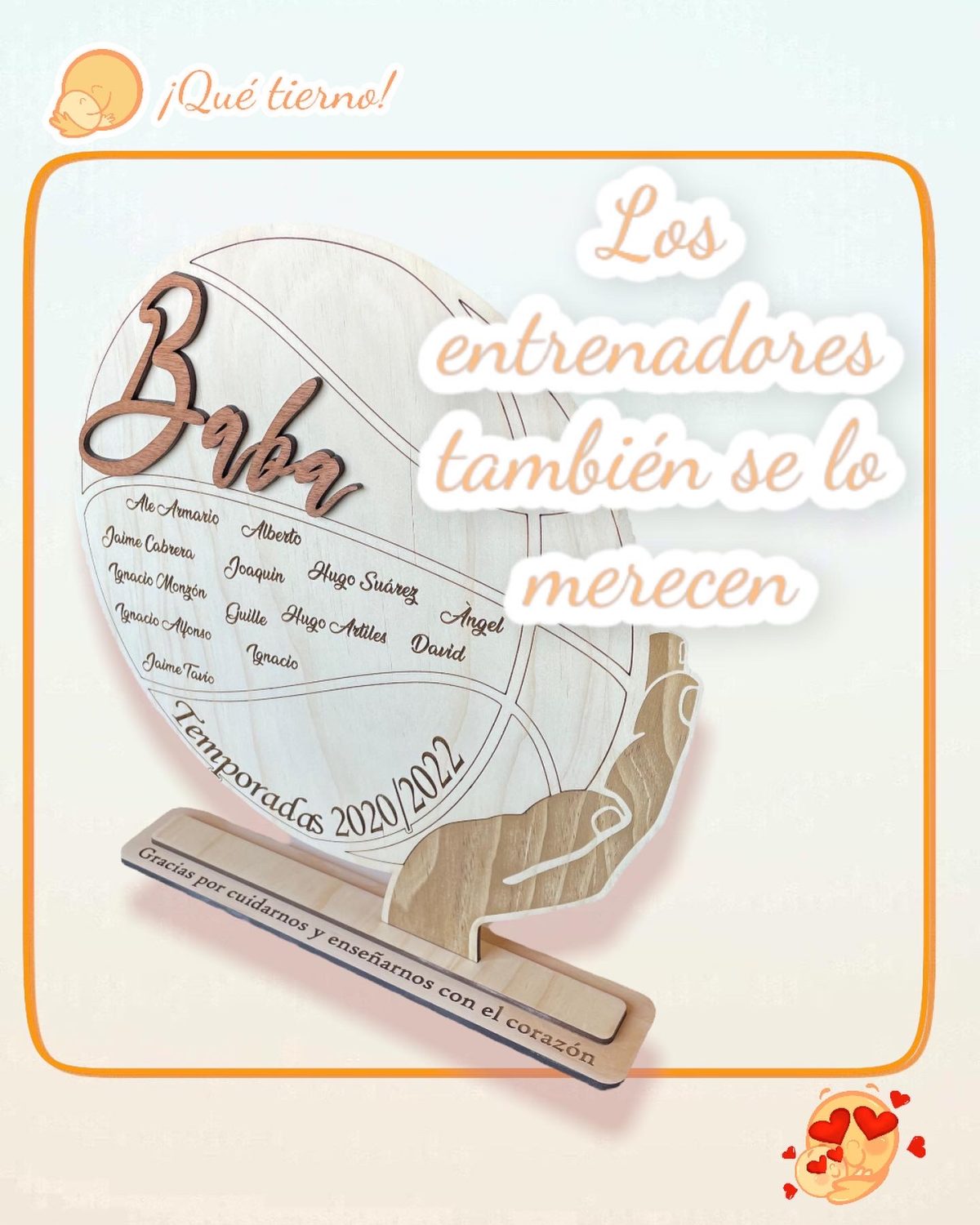 BALONCESTO ENTRENADOR PLACA QUE TIERNO CANARIAS LAS PALMAS