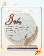 BALONCESTO ENTRENADOR PLACA QUE TIERNO CANARIAS LAS PALMAS