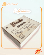 CAJA PARA REGALOS QUE TIERNO PERSONALIZADO MADERA LAS PALMAS CANARIAS