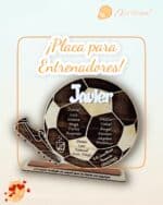 ENTRENADOR-PLACA-ALUMNO-PROFE-FUTBOL-BALONCESTO-QUE-TIERNO-CANARIAS-LAS-PALMAS