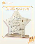 ESTRELLA PROFE PERSONALIZADA CANARIAS LAS PALMAS QUE TIERNO