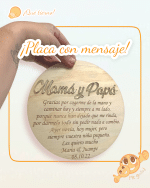PLACA DE RECUERDO CIRCULAR DE MADERA PERSONALIZADA BODA QUETIERNO LAS PALMAS CANARIAS (1)