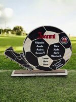 PLACA-ENTRENADOR-TROFEO-FUTBOL-BALONCESTO-VOLEIBOL-DEPORTE-CANARIAS-QUE-TIERNO-LAS-PALMAS-MADERA-PERSONALIZADO-FIN-DE-CURSO-TEMPORADA