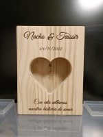 RITUAL DE ARENA MADERA MACIZA PINO QUE TIERNO CANARIAS LAS PALMAS PERSONALIZADO