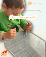 PIZARRA GRAFOMOTRICIDAD APRENDE A ESCRIBIR LECTOESCRITURA QUE TIERNO LAS PALMAS CANARIAS TROFAST FLISAT