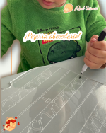 PIZARRA GRAFOMOTRICIDAD APRENDE A ESCRIBIR LECTOESCRITURA QUE TIERNO LAS PALMAS CANARIAS TROFAST FLISAT