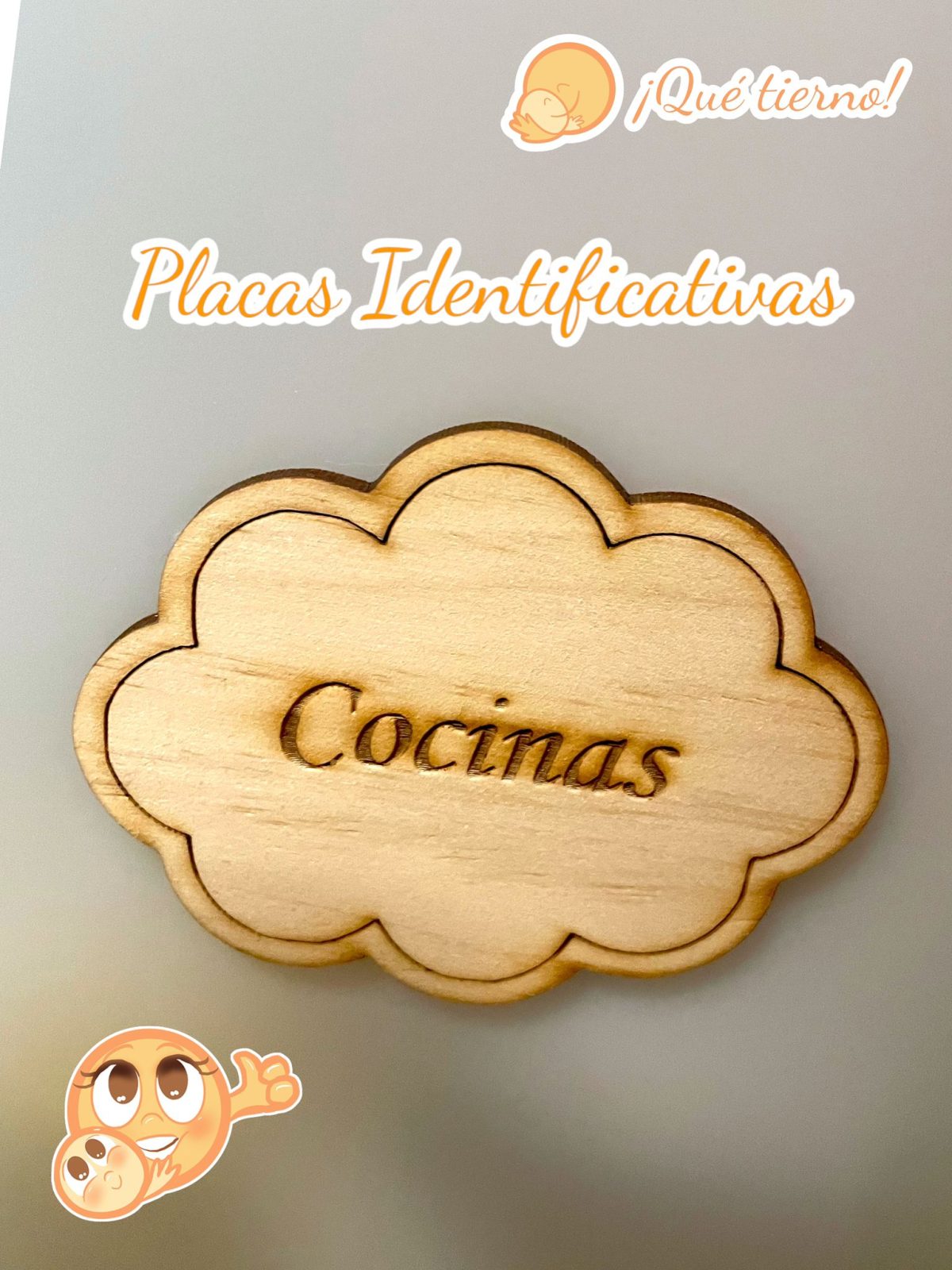 ETIQUETAS IDENTIFICATIVAS DE MADERA QUE TIERNO CANARIAS LAS PALMAS DECO HOGAR DECORACIÓN PERSONALIZADO (1)