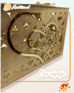 HUCHA PARA SOBRES CAJA PARA EFECTIVO DINERO BODA BAUTIZO COMUNIÓN TESORO LAS PALMAS QUE TIERNO CANARIAS