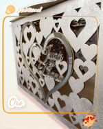 HUCHA PARA SOBRES CAJA PARA EFECTIVO DINERO BODA BAUTIZO COMUNIÓN TESORO LAS PALMAS QUE TIERNO CANARIAS