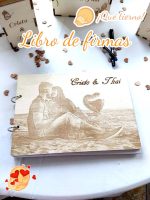 LIBRO DE FIRMAS CON FOTOGRAFIA PERSONALIZADO BODA COMUNIÓN BAUTIZO QUE TIERNO LAS PALMAS CANARIAS