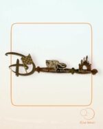 LLAVE DISNEY CARS - ORO ESPEJO - QUE TIERNO LAS PALMAS REGALO VIAJE MAGIA MAGICA