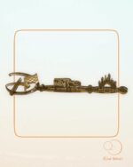 LLAVE DISNEY CARS - ORO ESPEJO - QUE TIERNO LAS PALMAS REGALO VIAJE MAGIA MAGICA