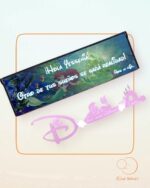 LLAVE DISNEY - QUE TIERNO CANARIAS PERSONALIZADA METACRILATO SPIDERMAN STITCH LA SIRENITA