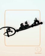 LLAVE DISNEY - QUE TIERNO CANARIAS PERSONALIZADA METACRILATO SPIDERMAN STITCH LA SIRENITA