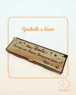 LLAVE DISNEY - QUE TIERNO GRABADO Y CORTE LASER VIAJE DISNEY PERSONALIZADO MADERA METACRILATO ESPEJO