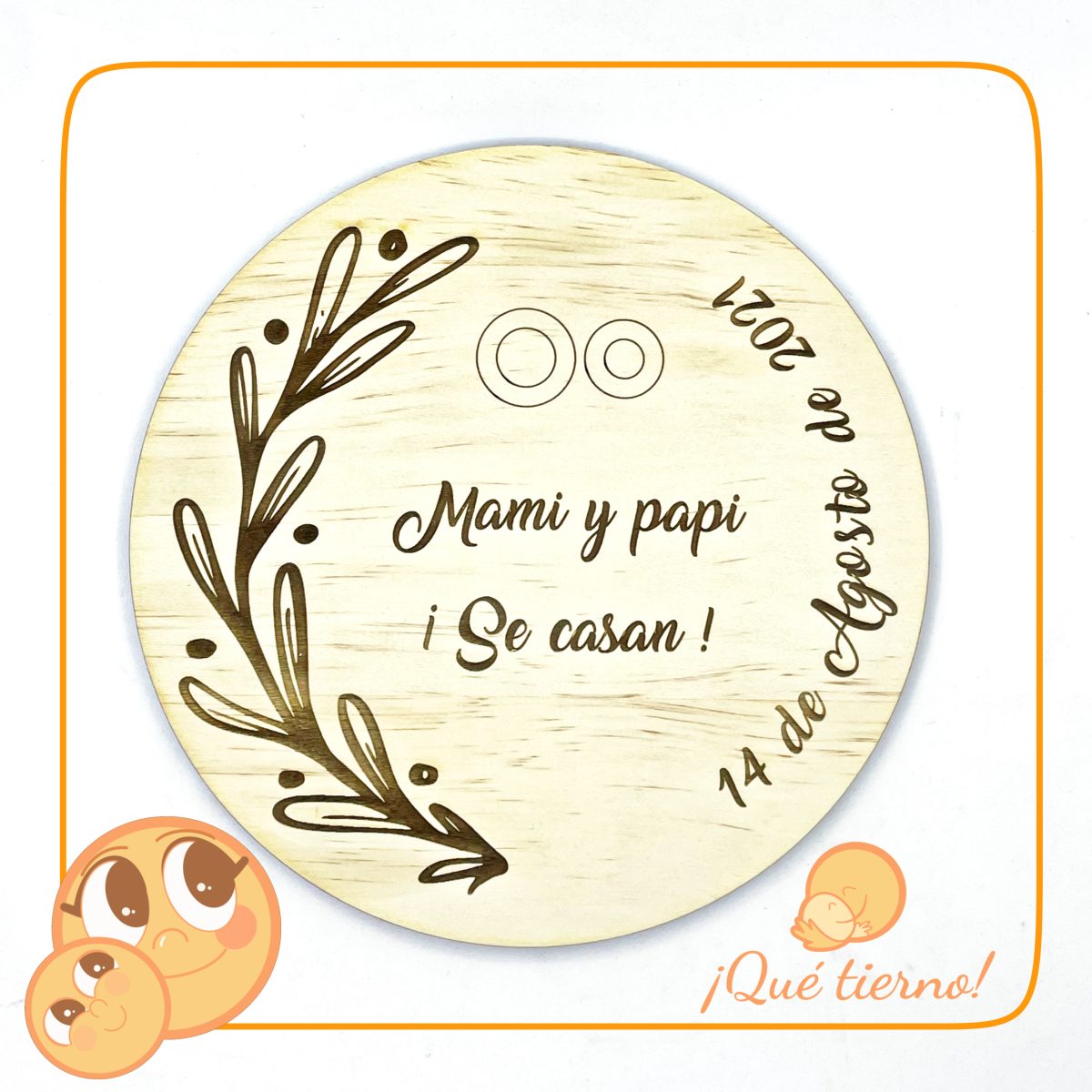PLACA PARA ALIANZAS QUE TIERNO CANARIAS BODAS LAS PALMAS PERSONALIZADA (1) PLACA PARA ALIANZAS QUE TIERNO CANARIAS BODAS LAS PALMAS PERSONALIZADA (1)