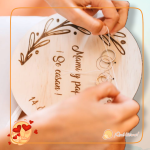 PLACA PARA ALIANZAS QUE TIERNO CANARIAS BODAS LAS PALMAS PERSONALIZADA (1)