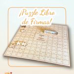 PUZZLE LIBRO DE FIRMAS DE MADERA QUE TIERNO CANARIAS LAS PALMAS PERSONALIZADO BODAS COMUNIONES