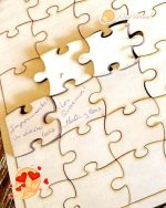 PUZZLE LIBRO DE FIRMAS DE MADERA QUE TIERNO CANARIAS LAS PALMAS PERSONALIZADO BODAS COMUNIONES