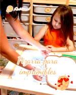 PIZARRA PARA IMPRIMIBLES TROFAST FLISAT IKEA CANARIAS MESA DE LUZ