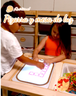 PIZARRA PARA IMPRIMIBLES TROFAST FLISAT IKEA CANARIAS MESA DE LUZ