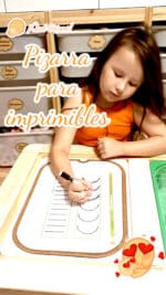 PIZARRA PARA IMPRIMIBLES TROFAST FLISAT IKEA CANARIAS MESA DE LUZ