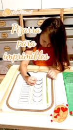 PIZARRA PARA IMPRIMIBLES TROFAST FLISAT IKEA CANARIAS MESA DE LUZ