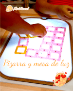 PIZARRA PARA IMPRIMIBLES TROFAST FLISAT IKEA CANARIAS MESA DE LUZ