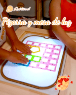 PIZARRA PARA IMPRIMIBLES TROFAST FLISAT IKEA CANARIAS MESA DE LUZ