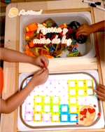 PIZARRA PARA IMPRIMIBLES TROFAST FLISAT IKEA CANARIAS MESA DE LUZ