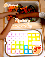 PIZARRA PARA IMPRIMIBLES TROFAST FLISAT IKEA CANARIAS MESA DE LUZ