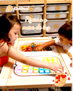 PIZARRA PARA IMPRIMIBLES TROFAST FLISAT IKEA CANARIAS MESA DE LUZ