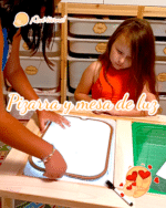 PIZARRA PARA IMPRIMIBLES TROFAST FLISAT IKEA CANARIAS MESA DE LUZ