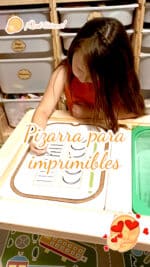 PIZARRA PARA IMPRIMIBLES TROFAST FLISAT IKEA CANARIAS MESA DE LUZ