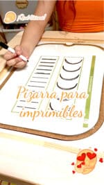 PIZARRA PARA IMPRIMIBLES TROFAST FLISAT IKEA CANARIAS MESA DE LUZ